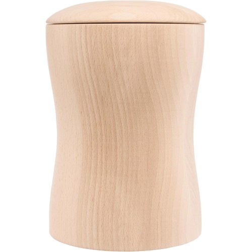 Exclusive Cremation Ashes Urn – The Luxor – Natural Beech – Communicate Warmth and Comfort